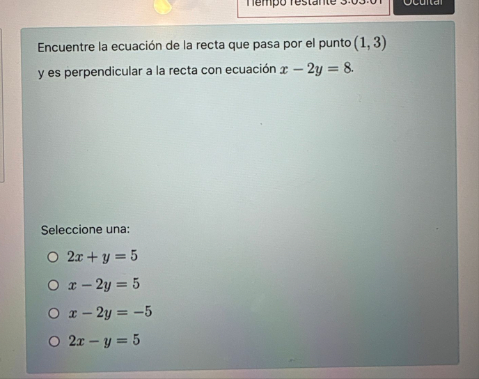 Encuentre la ecuaci n de la recta que pasa por el