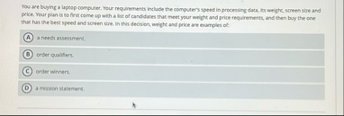 You are buying a luptop computer, Hour