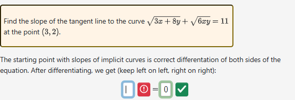 Find the slope o f the tangent line t o the curve