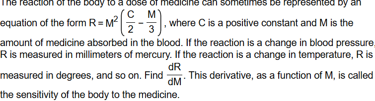 The reaction o f the body t o a dose o r