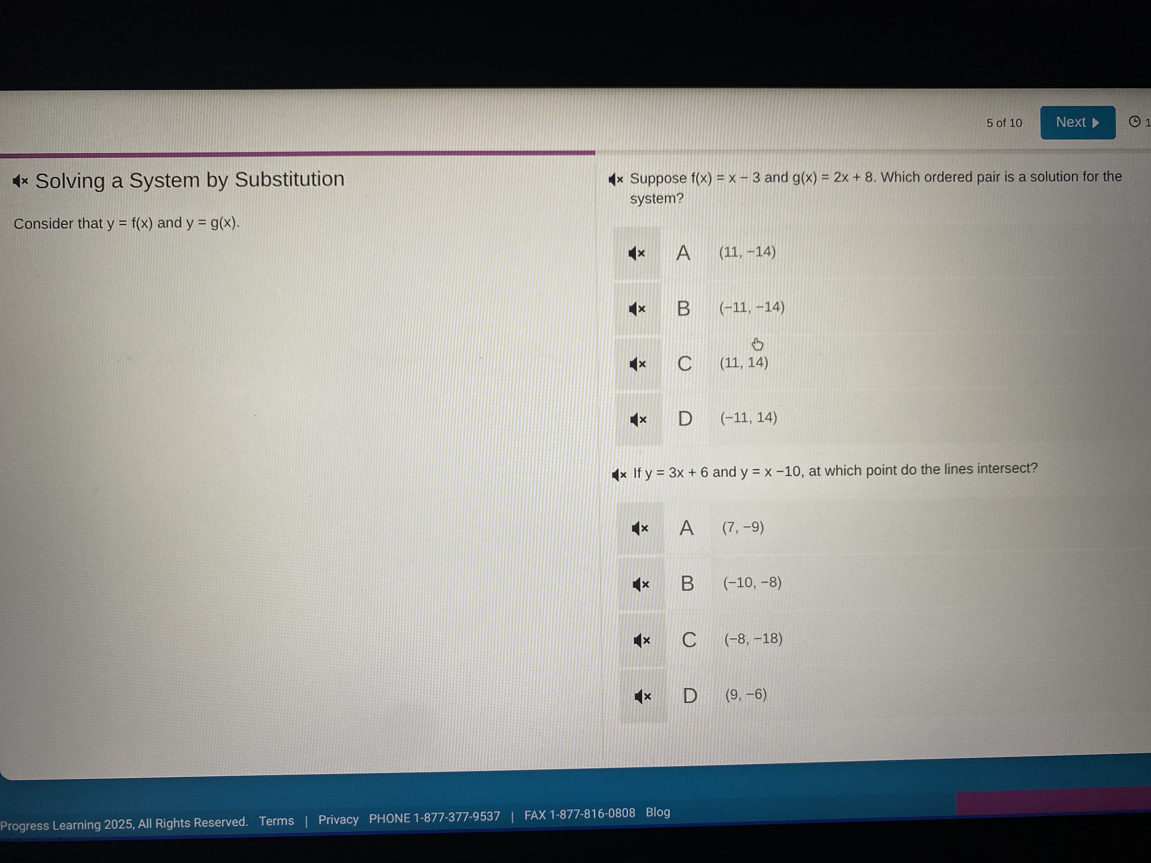 Suppose f ( x ) = x - 3 and g ( x ) = 2 x + 8 .