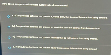 How does a cemputertred contrors ryitem help