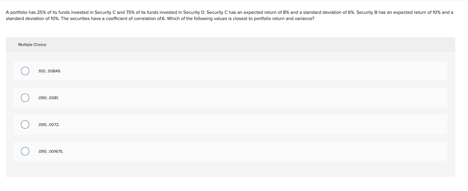 code class = "asciimath" > standard deviation of