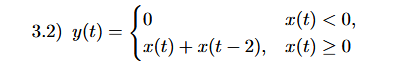 code class = "asciimath" > 3 . 2 y ( t ) = { ( 0