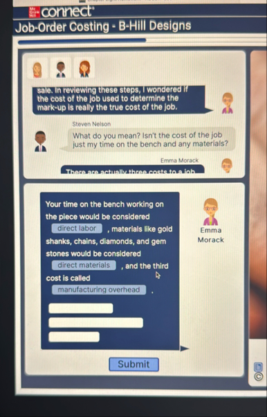 Econnect Job - Order Costing - B - Hill Designs