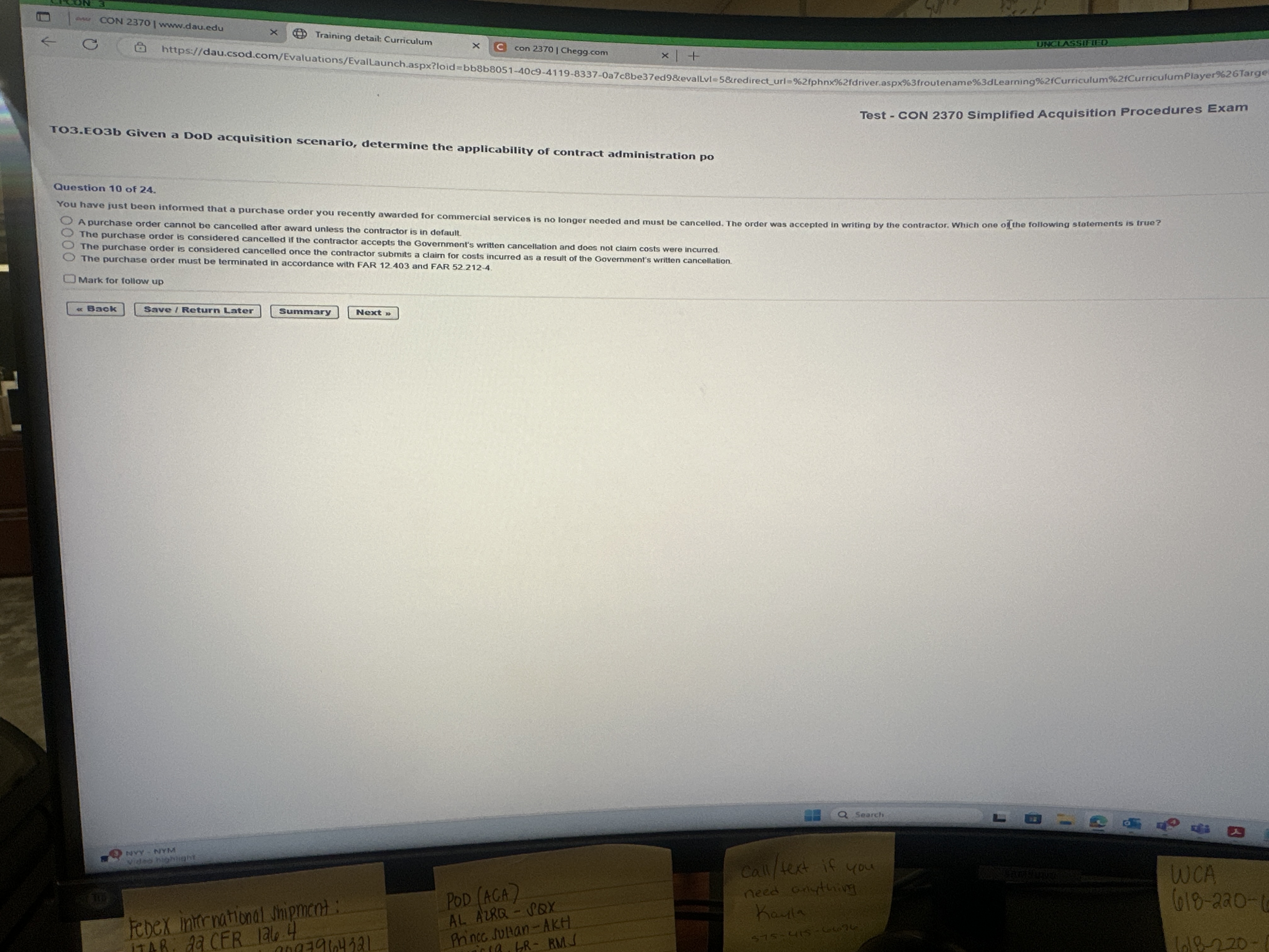 Test - CON 2 3 7 0 Simplified Acquisition