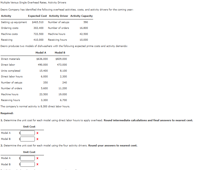 3 . Which method produces the more accurate cost