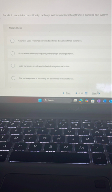 For which reason is the current foreign exchange