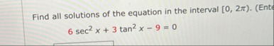 Find all solutions of the equation in the