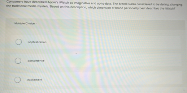 Consumers have described Apple's Watch as