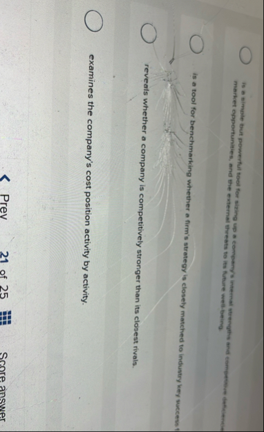 is a simple but powerful tool for sixing up a