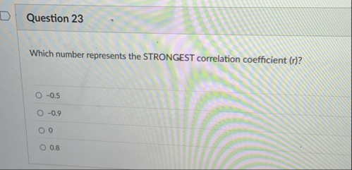 Question 2 3 Which number represents the