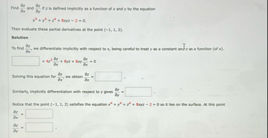 Find d r d x and d z d y it z in defined