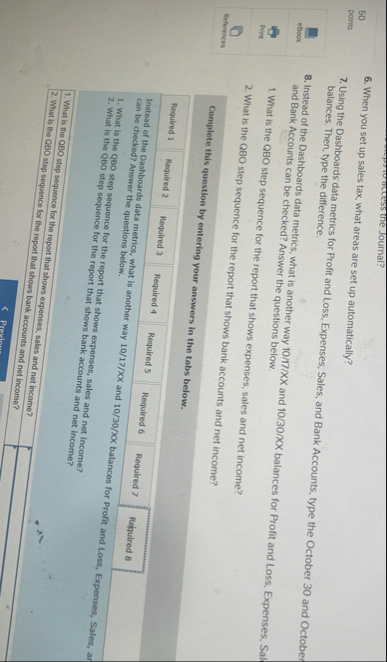 5 0 points 6 . When you set up sales tax, what