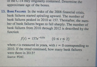 they onginally contained. Determine the