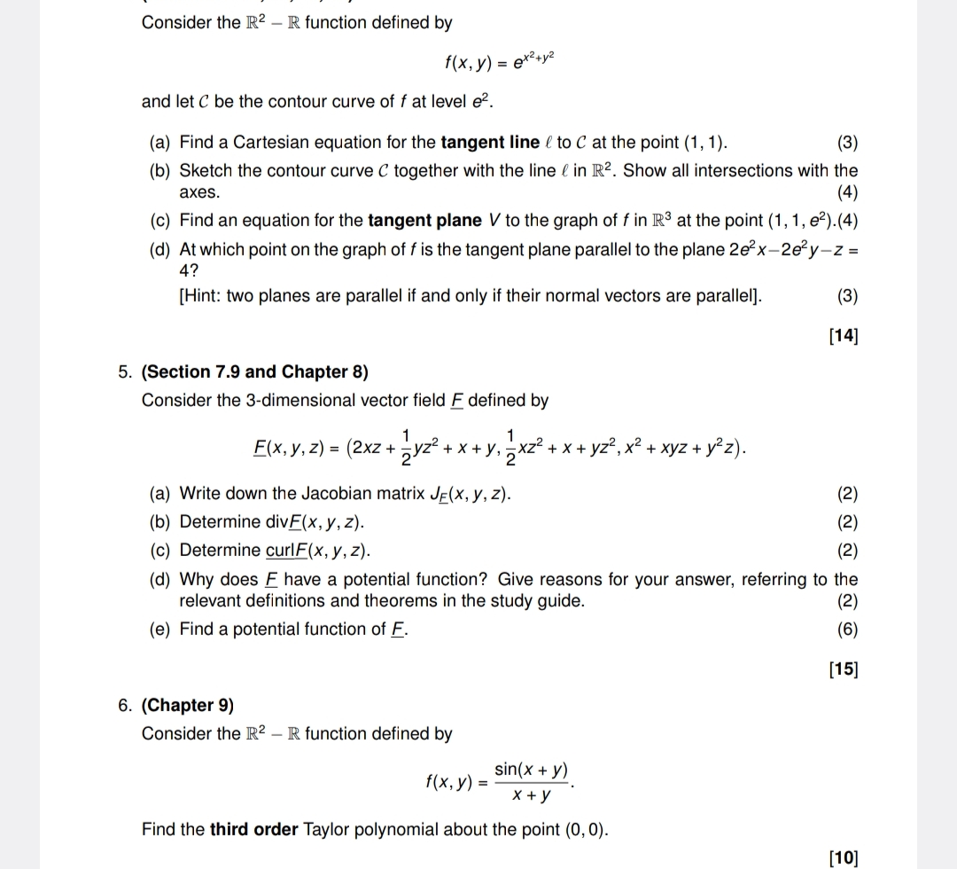Consider the R 2 - R function defined by f ( x ,