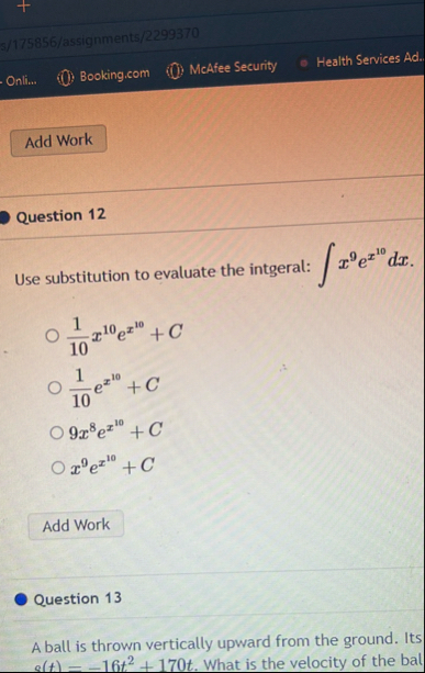 Onli... Booking.com McAfee Security Health