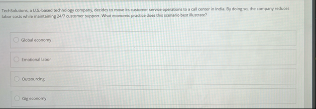 TechSolutions, a U . S . - based technology