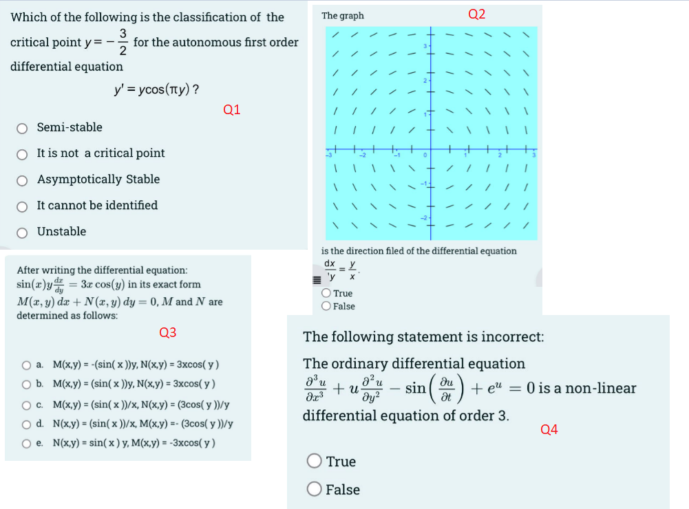 Which o f the following i s the classification o