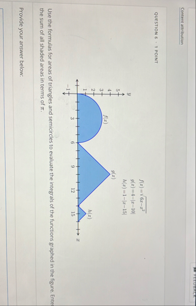WHALDSHCK Content attribution QUESTION 6 1 POINT