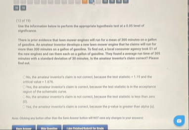 ( 1 2 ef 1 9 ) The the informalion below to