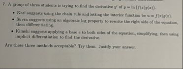 A group of three studeats is trying to find the