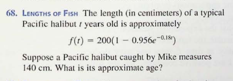Lengths o f Fish The length ( i n centimeters ) o