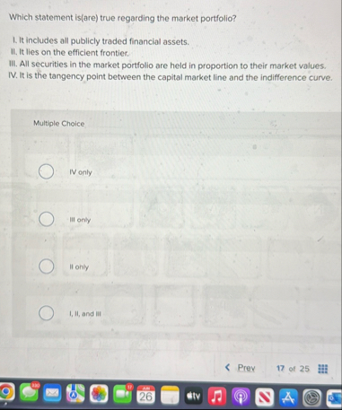 Which statement is ( are ) true regarding the