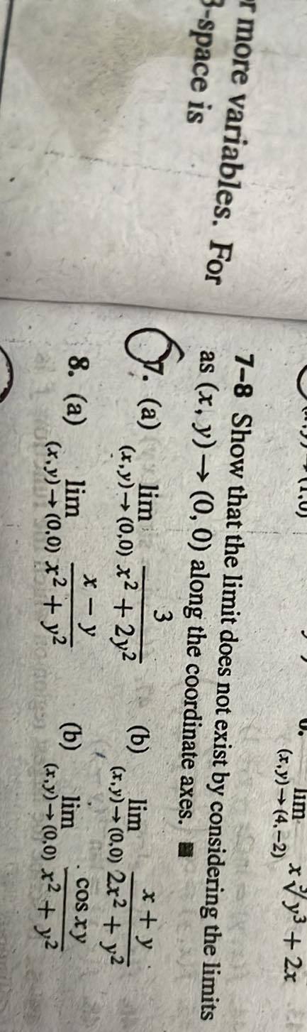 r more variables. For 3 - space i s 7 - 8 Show