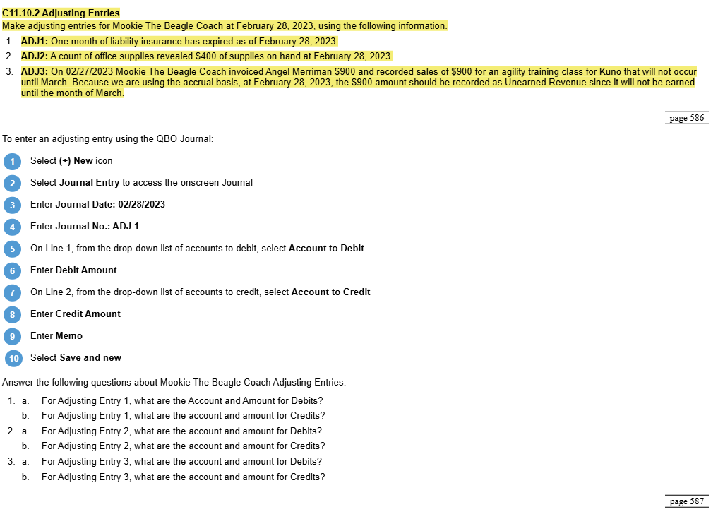I NEED Help with adjusting entries! I AM NOT SURE