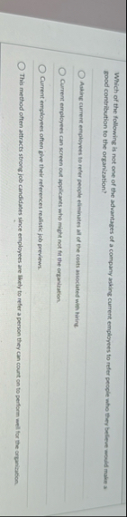 Which of the following is not one of the