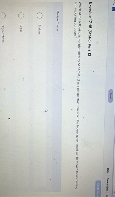 Exercise 1 7 - 1 6 ( Static ) Part 1 3 Which of