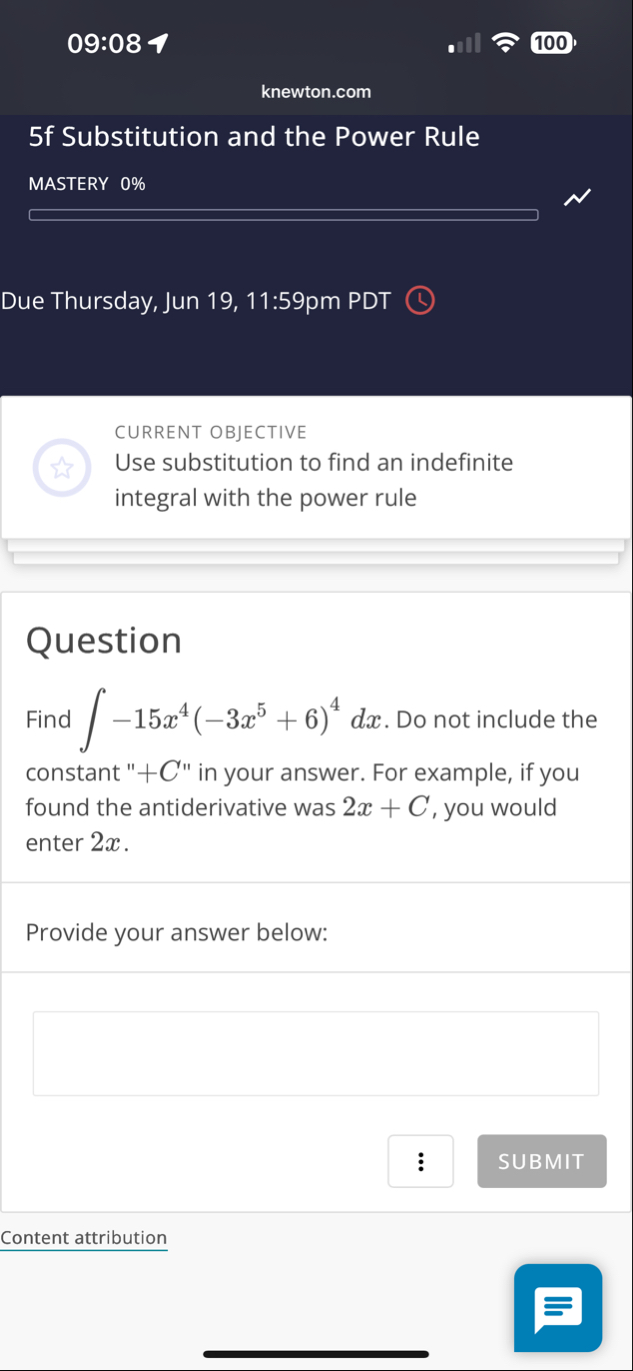 0 9 : 0 8 1 ( 1 0 0 ) knewton.com 5 f