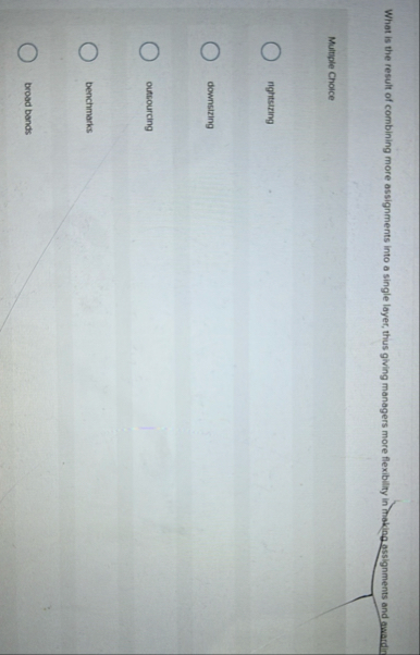 What is the result of combining more assignments