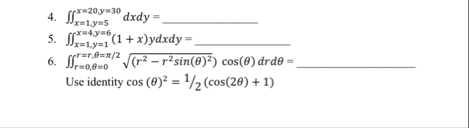 x = 1 , y = 5 x = 2 0 , y = 3 0 d x d y = x = 1 ,