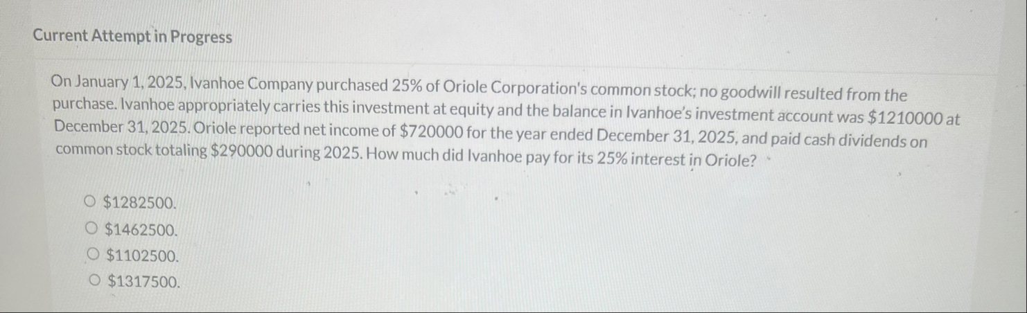 Current Attempt in Progress On January 1 , 2 0 2