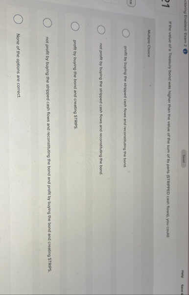 Ctoring Enabled: Exam 2 ( 9 Help Sere 5 If the