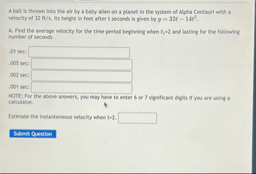 A ball is thrown into the air by a baby alien on