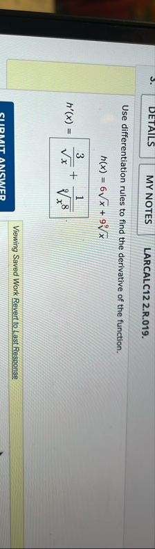 DETAILS LARCALC 1 2 2 . R . 0 1 9 . Use