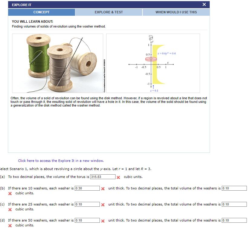 YOU WILL LEARN ABOUT: Finding volumes of solids