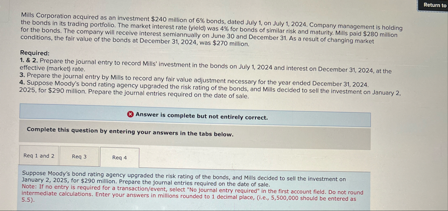 for the work you have completed so far. It does