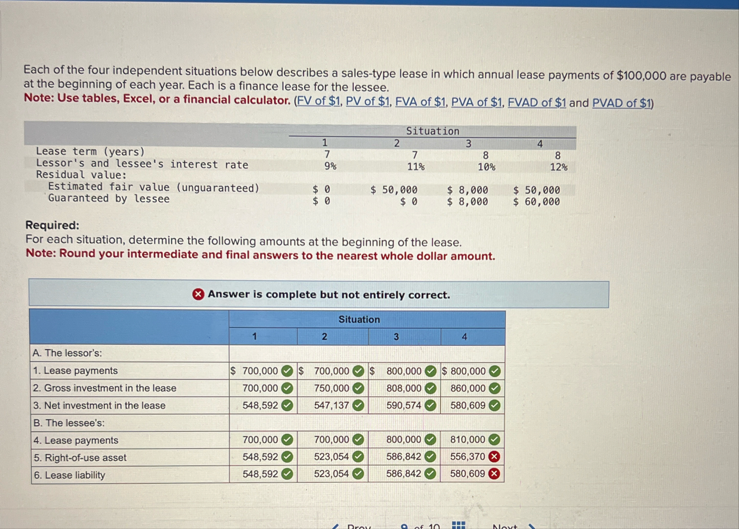 \ table [ [ , Situation ] , [ , 7 , 7 , 8 , 1 2 4