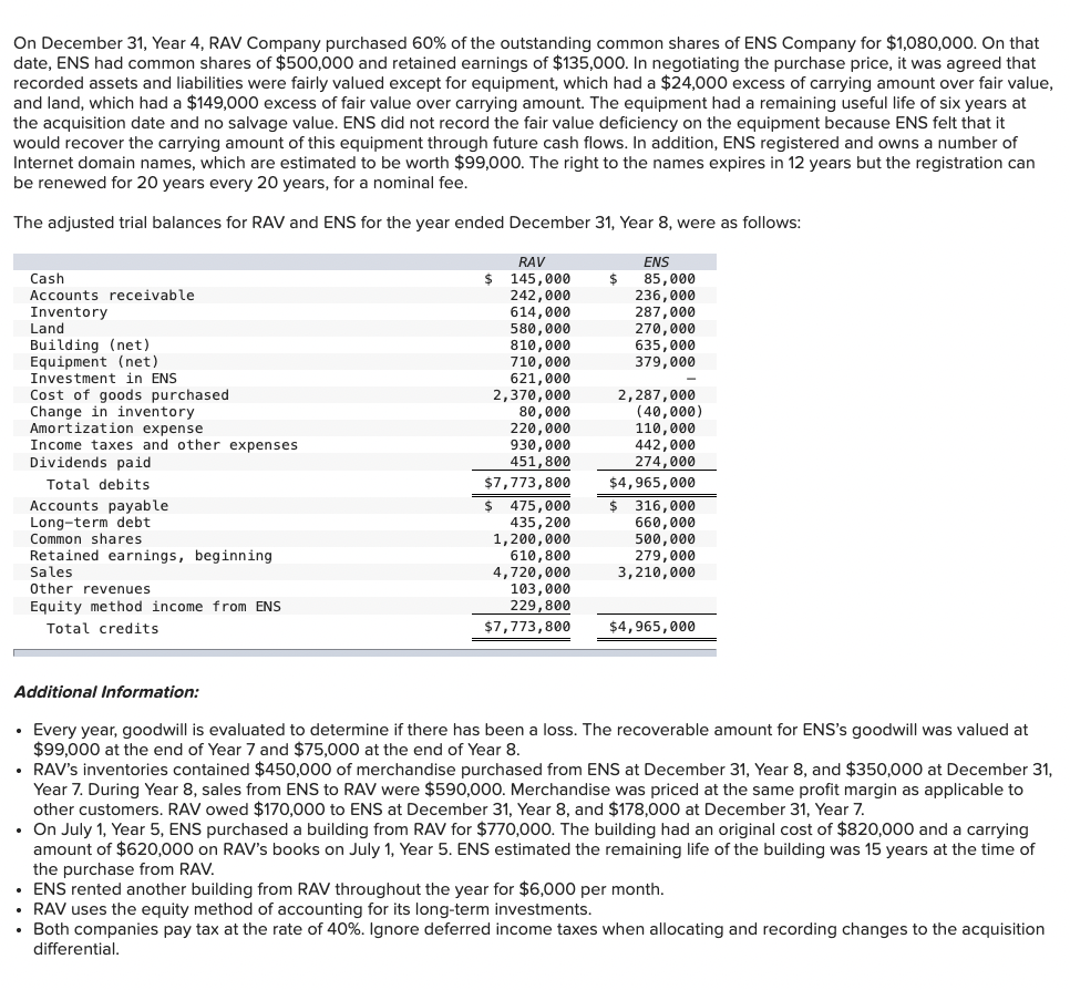 Please help answer this problem with a ) prepare