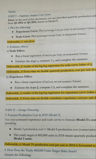 Tasks: PART I - Empiritial Analysis: Cast Carres