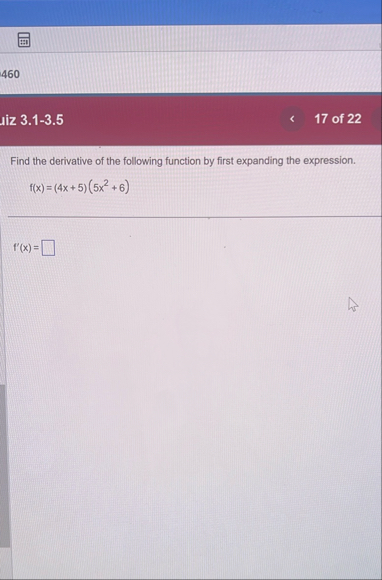 4 6 0 liz 3 . 1 - 3 . 5 1 7 of 2 2 Find the