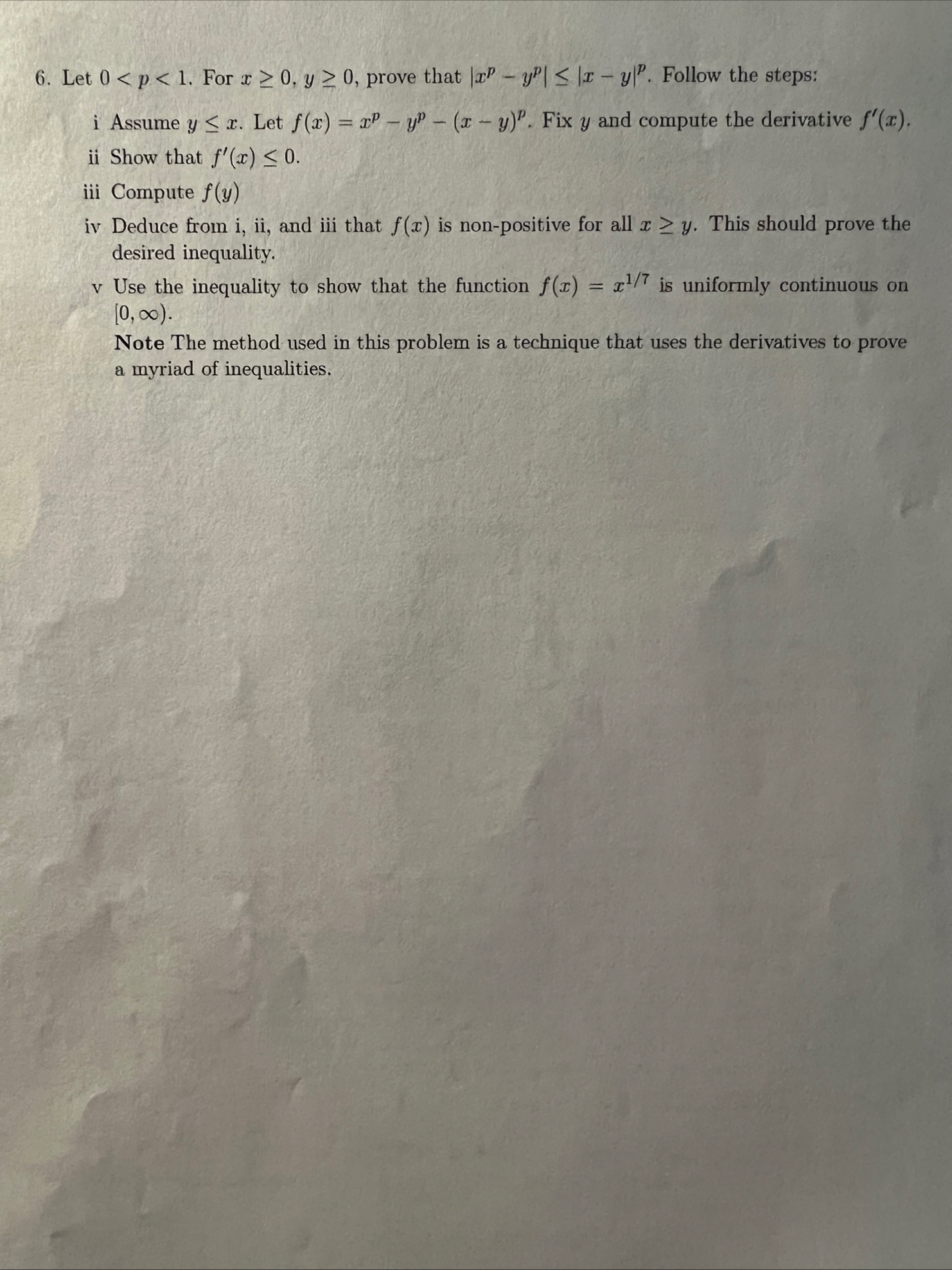 Let x 0 , y 0 | x p - y p | | x - y | p y x f ( x