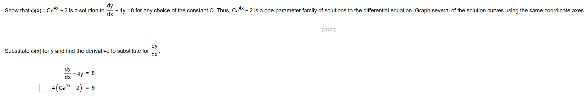 Substitute ( x ) for y and find the derivative t
