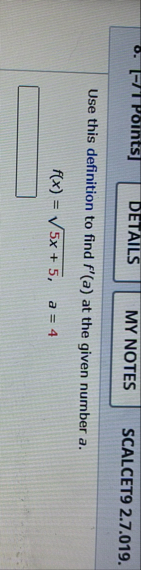 DETAILS SCALCET 9 2 . 7 . 0 1 9 . Use this