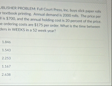 JBLISHER PROBLEM: Full Court Press, Inc. buys