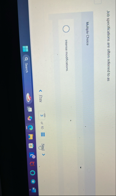 Job specifications are often referred to as